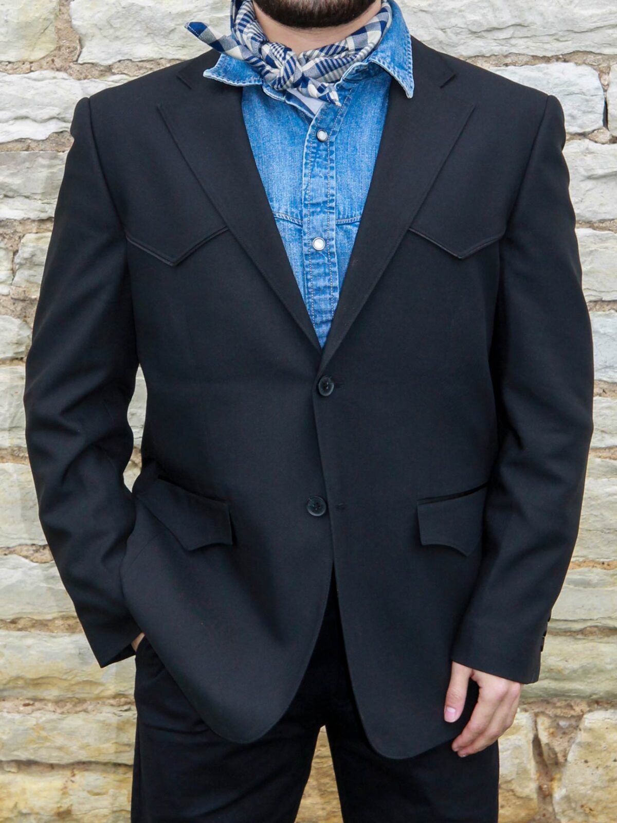 HERITAGE BLAZER - Black